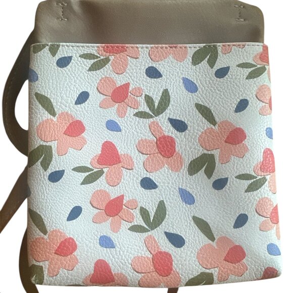 Relic Small Floral Faux Leather Crossbody - Picture 1 of 5